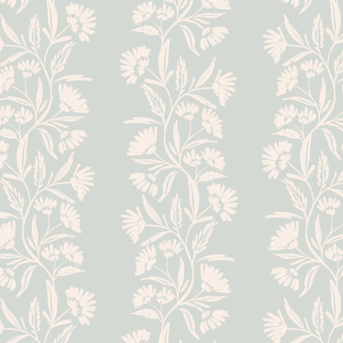 Create something absolutely timeless with our Etched Chrysanthemum Peel and Stick Wallpaper.