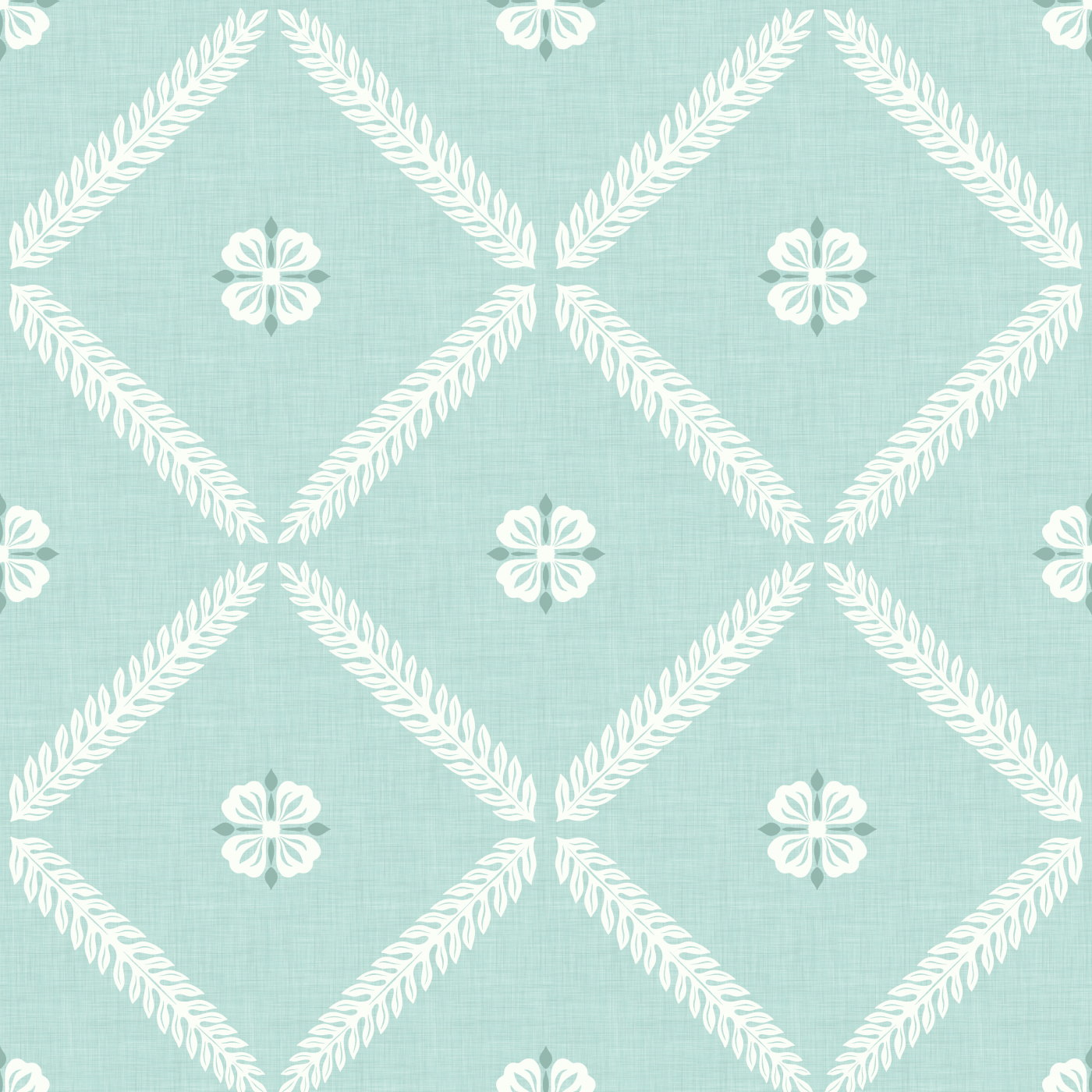 Garden Lattice Wallpaper