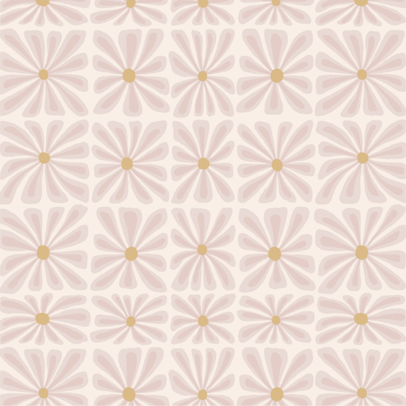 Fluid Florals Wallpaper