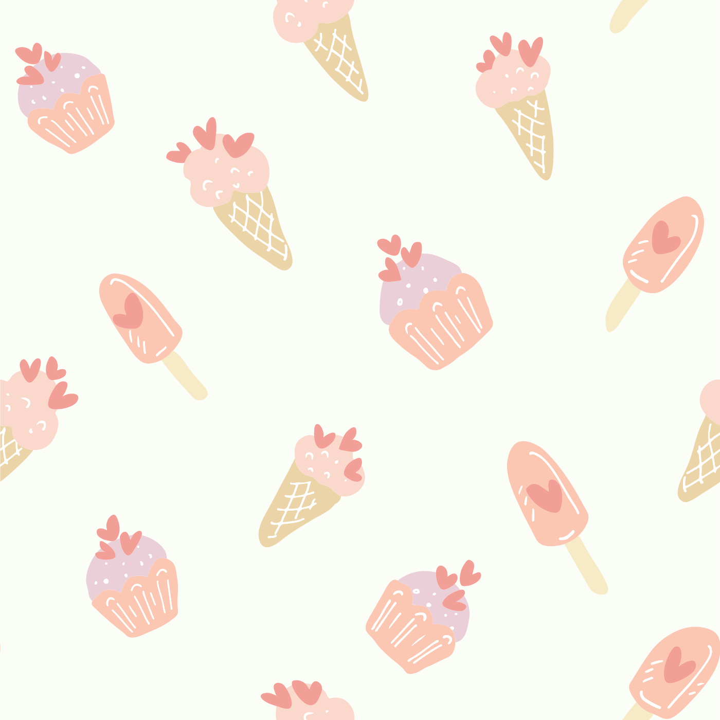 Ice Cream Love Wallpaper