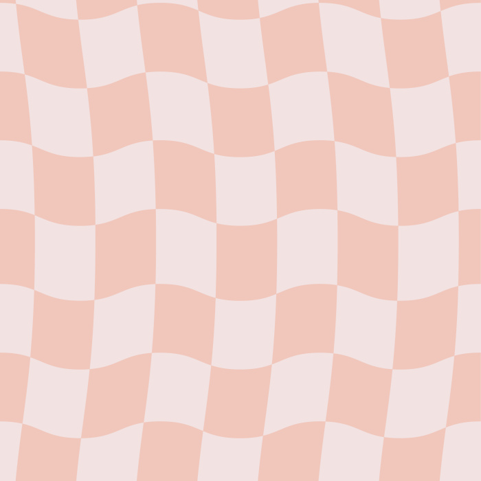 Showcase your individuality throughout your bedroom with our Groovy Checkerboard Peel and Stick Wallpaper.