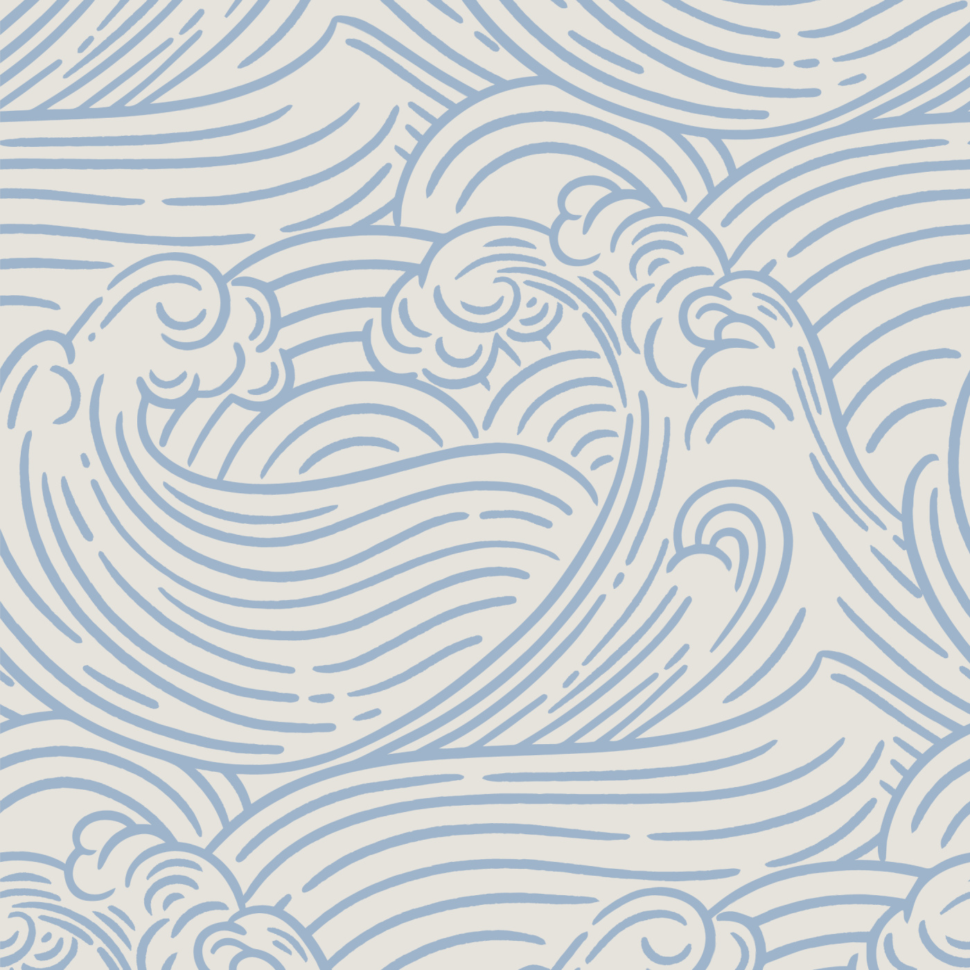 Rolling Waves Wallpaper