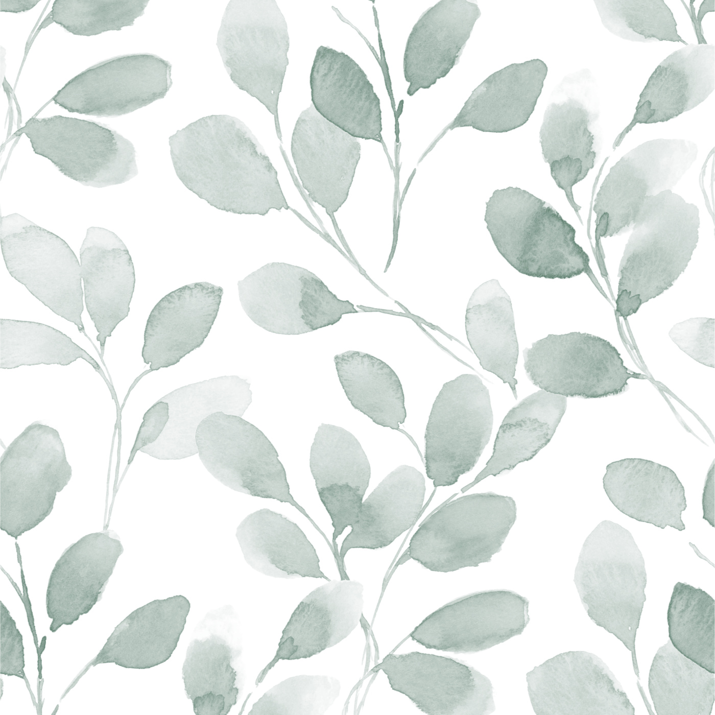 Enchanting Eucalyptus Peel and Stick Removable Wallpaper | Love vs. Design
