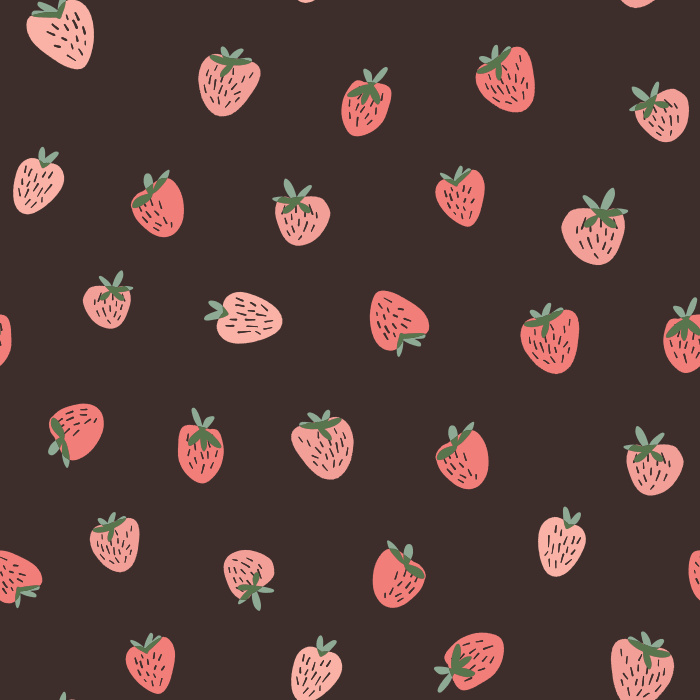 Sweeten up your space with our Strawberries & Cream Peel and Stick Wallpaper.