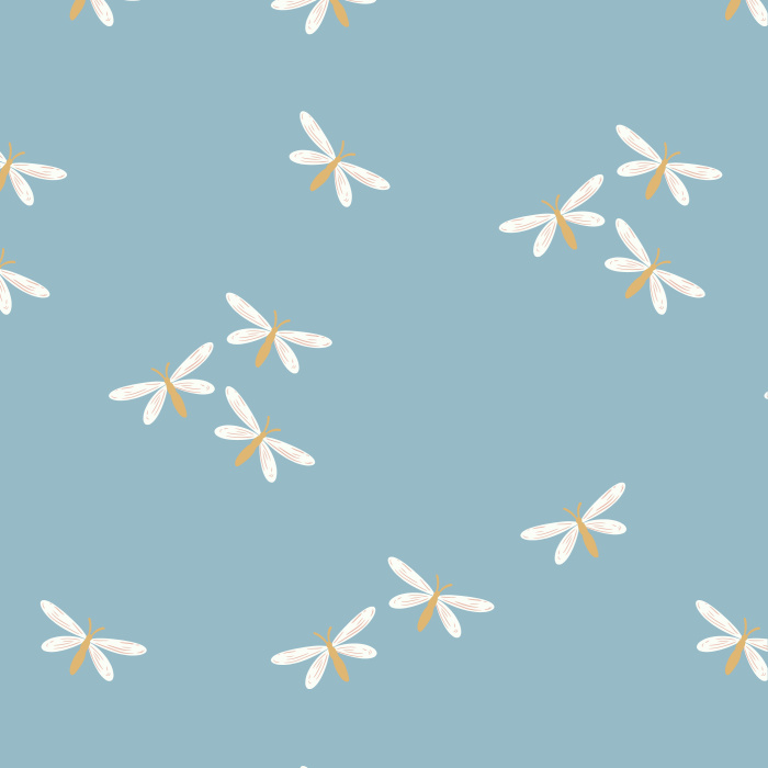 Our Dragonfly Babies Peel and Stick Wallpaper are sure to add a cute touch of nature to any wall in your home. 