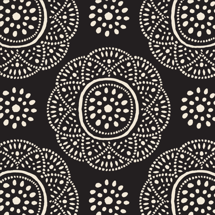 Create a whole new vibe with our Dotted Floral Peel and Stick Wallpaper.