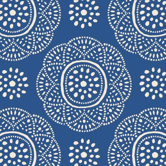 Create a whole new vibe with our Dotted Floral Peel and Stick Wallpaper.