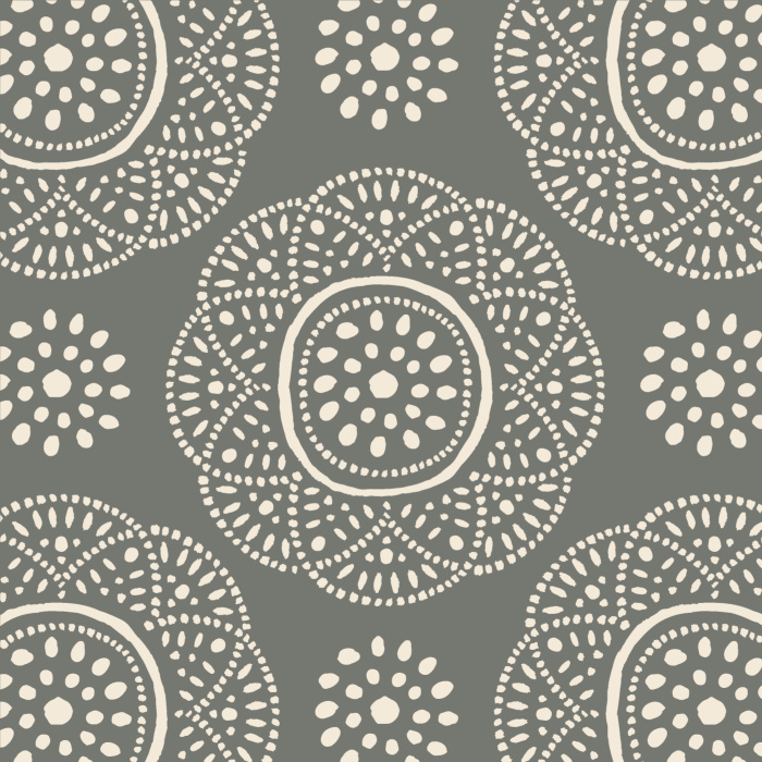 Create a whole new vibe with our Dotted Floral Peel and Stick Wallpaper.