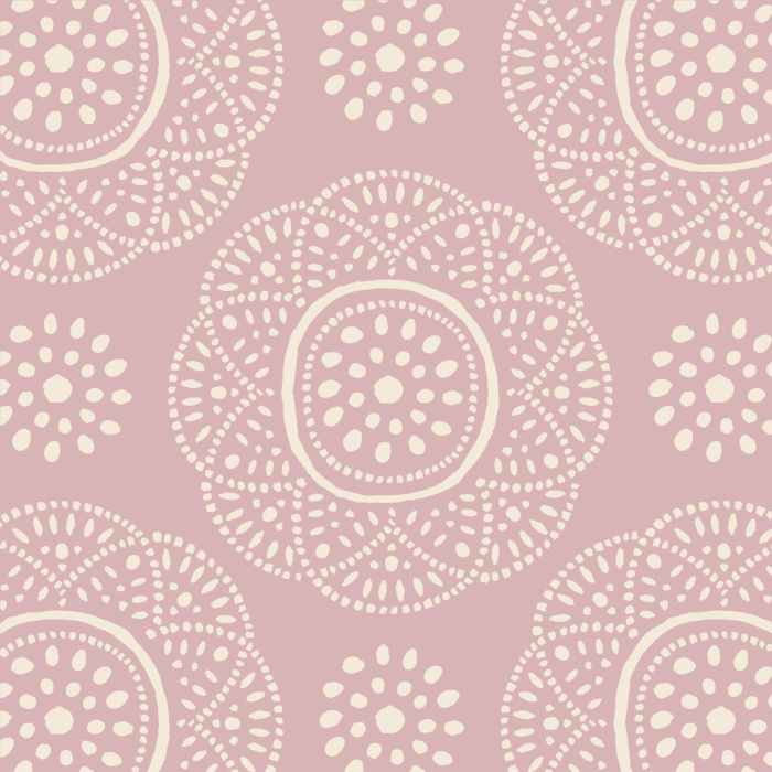 Create a whole new vibe with our Dotted Floral Peel and Stick Wallpaper.