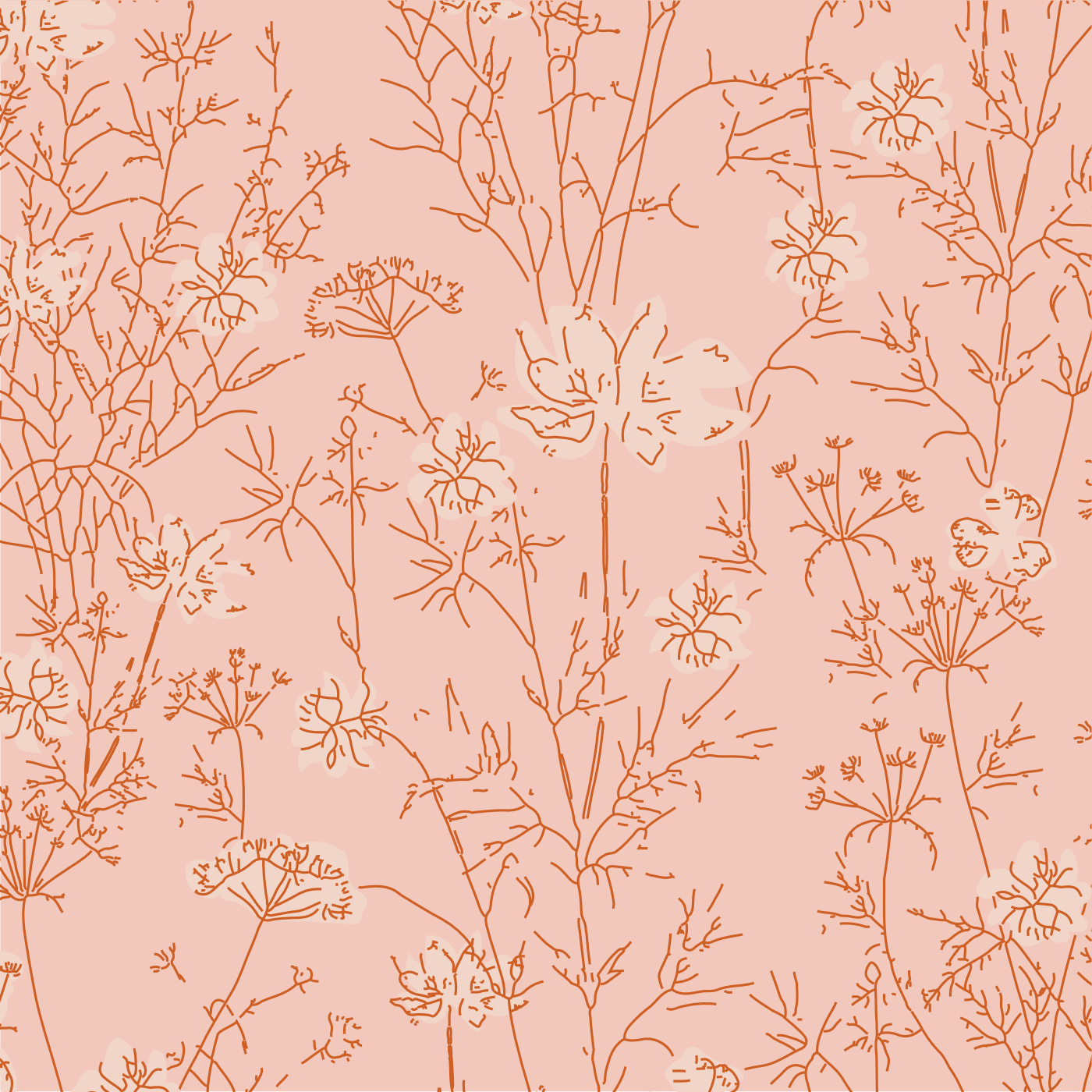 Wildflower Nursery Removable Wallpaper – MUSE Wall Studio