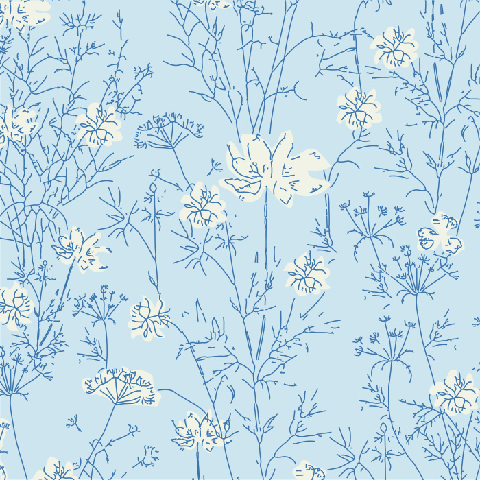 Create a playful, natural look with our Wildflower Thicket Peel and Stick Wallpaper.