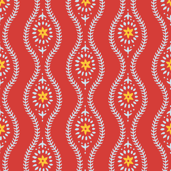 Reinvent your home's style with our Tropical Trellis Peel and Stick Wallpaper. 