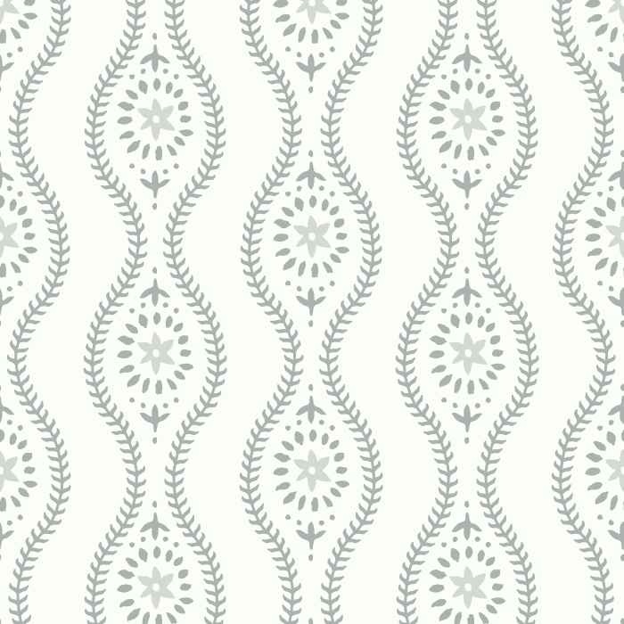 Reinvent your home's style with our Tropical Trellis Peel and Stick Wallpaper. 