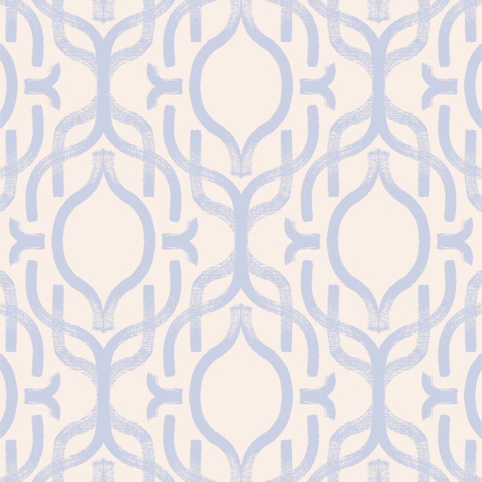 Add a classic accent wall anywhere in your home with our Handpainted Ogee Peel and Stick Wallpaper.