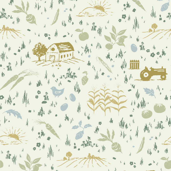 Our On The Farm Peel and Stick Wallpaper is sure to bring a rustic touch of the countryside to any wall in your home.