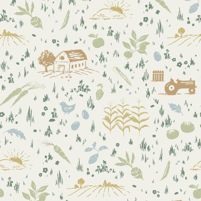 Our On The Farm Peel and Stick Wallpaper is sure to bring a rustic touch of the countryside to any wall in your home.