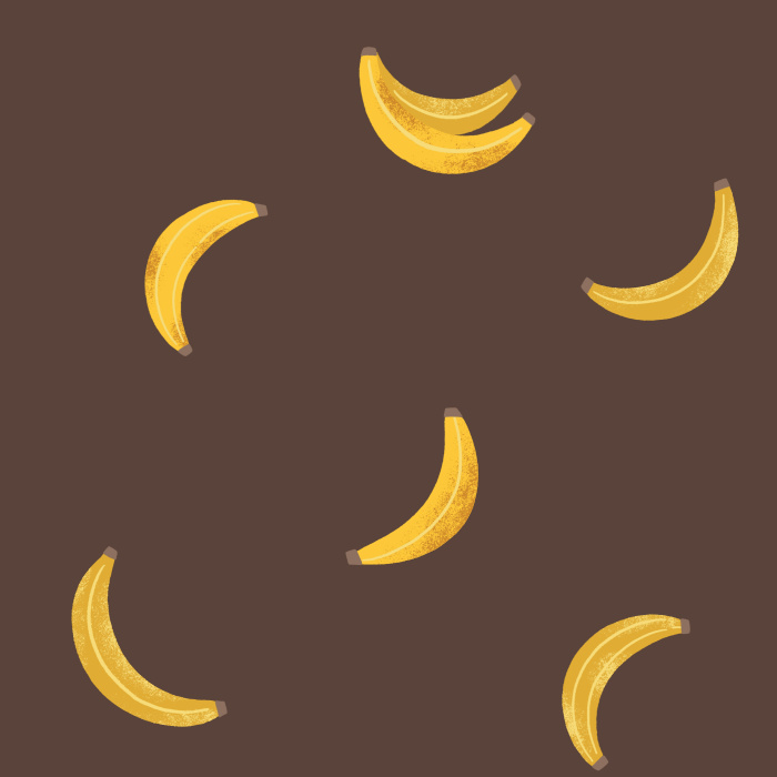 Create the perfect play area with our Bunch of Bananas Peel and Stick Wallpaper. 