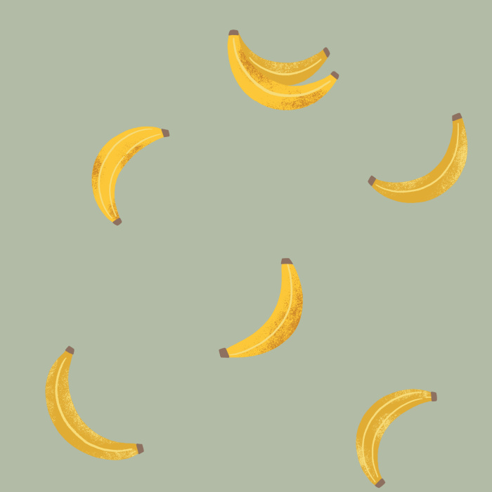 Create the perfect play area with our Bunch of Bananas Peel and Stick Wallpaper. 