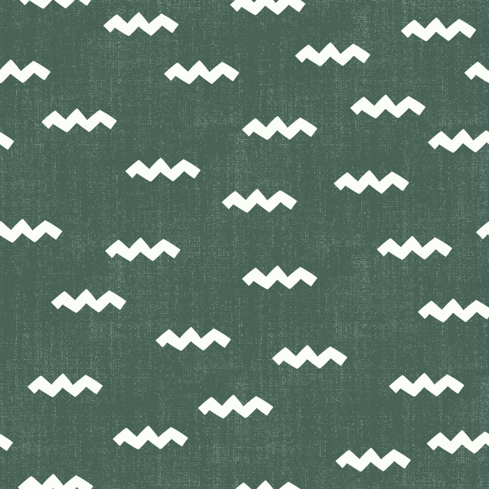 Reinvent your kid's space with our Zig Zag Denim Peel and Stick Wallpaper.