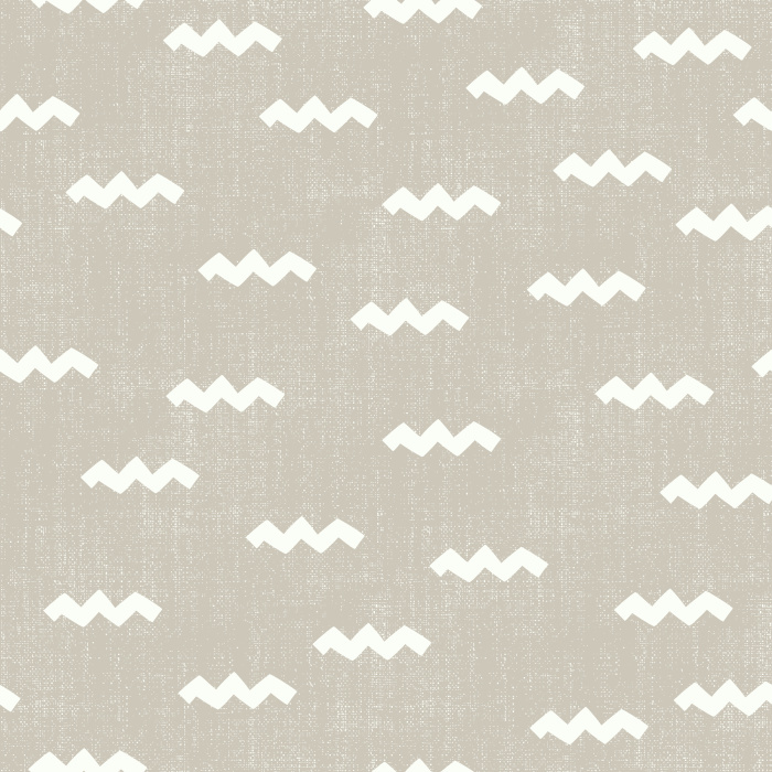 Reinvent your kid's space with our Zig Zag Denim Peel and Stick Wallpaper.