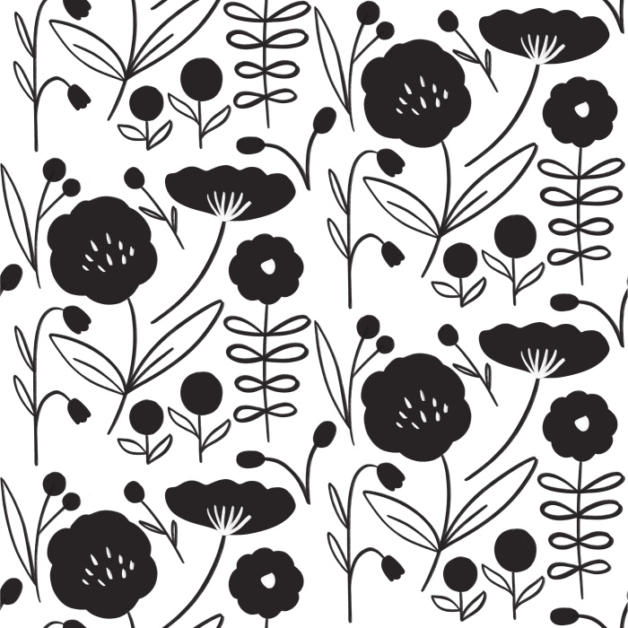 Let the feel of nature adorn your walls with our Garden Florals Peel and Stick Wallpaper.