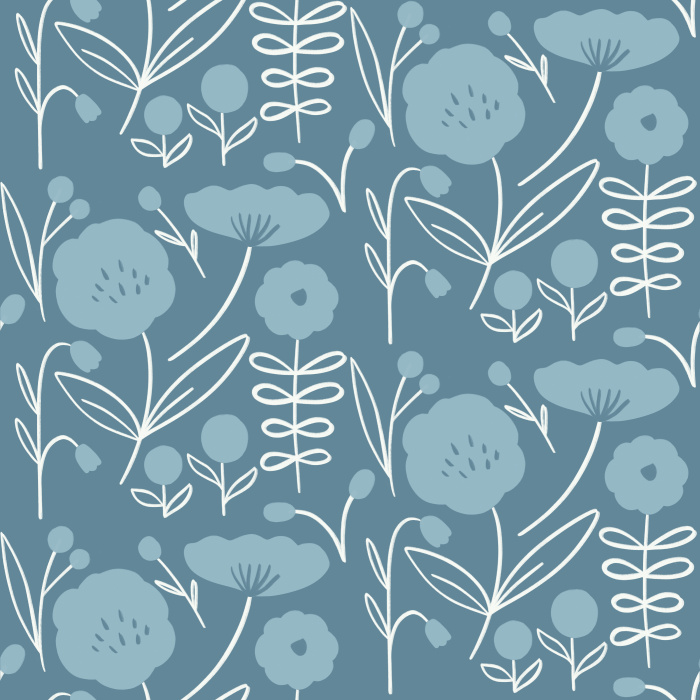 Let the feel of nature adorn your walls with our Garden Florals Peel and Stick Wallpaper.