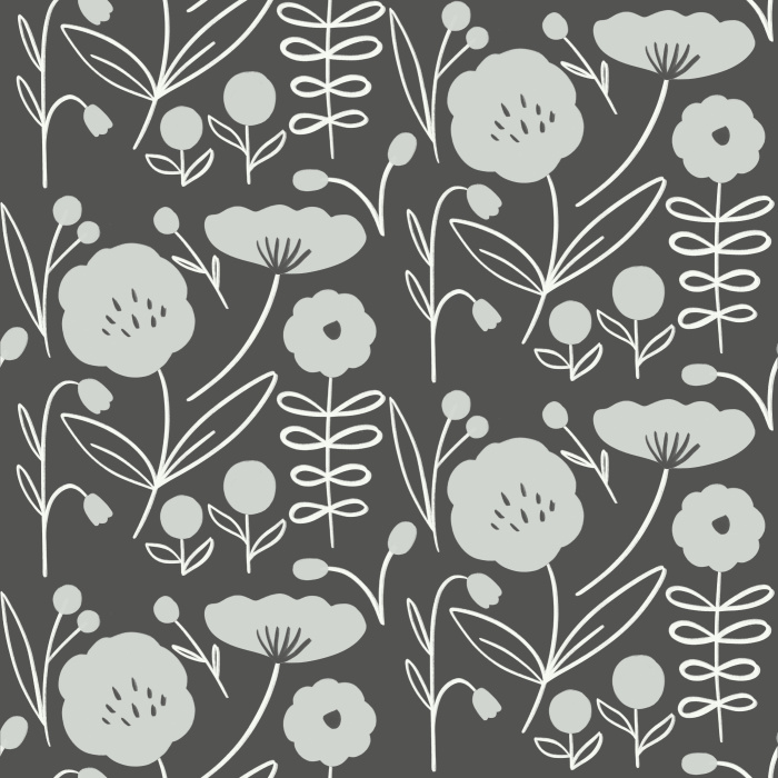 Let the feel of nature adorn your walls with our Garden Florals Peel and Stick Wallpaper.