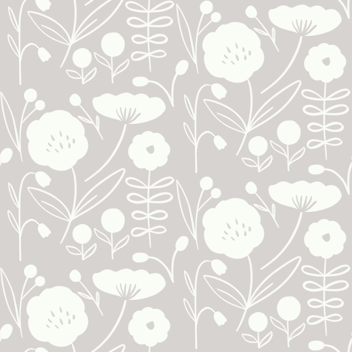 Let the feel of nature adorn your walls with our Garden Florals Peel and Stick Wallpaper.