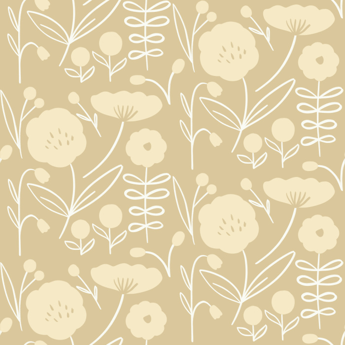 Let the feel of nature adorn your walls with our Garden Florals Peel and Stick Wallpaper.