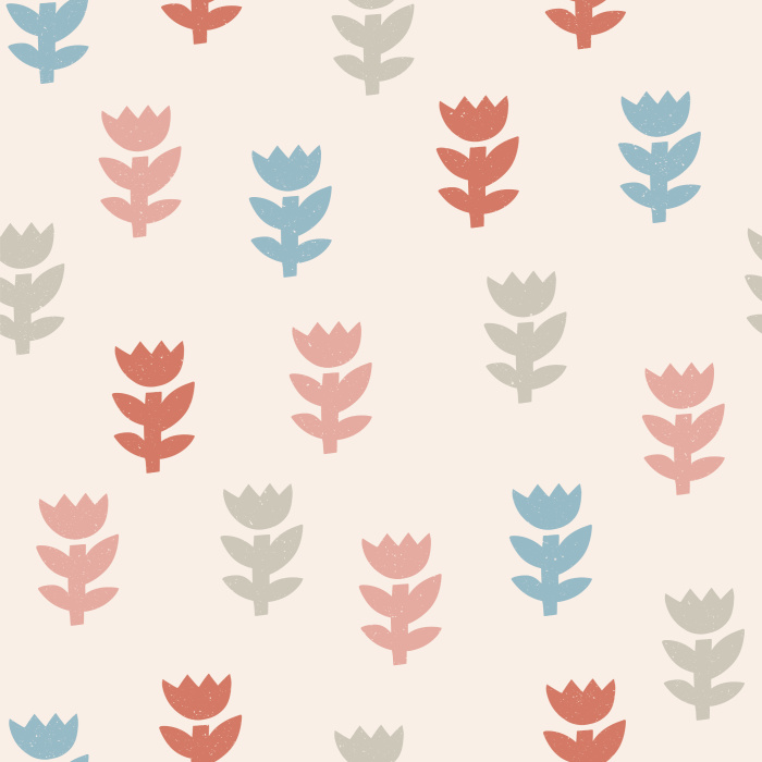 Create something fun and adorable with our Tulip Sweetness Peel and Stick Wallpaper.