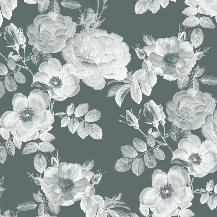 Add a bold, realistic touch of nature to any wall in your home with our Botanical Bliss Peel and Stick Wallpaper.