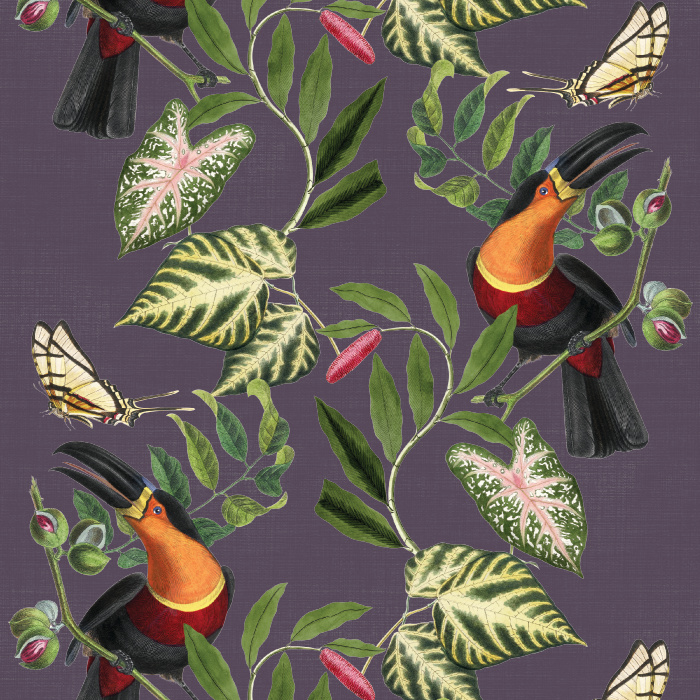 Create a space that's all you with our Toucan Tropics Peel and Stick Wallpaper.