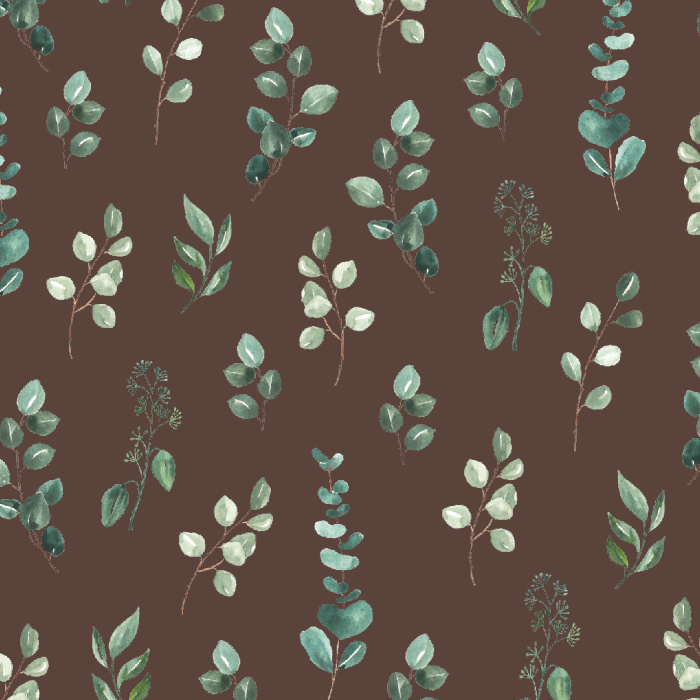 Bring greenery into any room of your home with our Eucalyptus Bliss Peel and Stick Wallpaper.