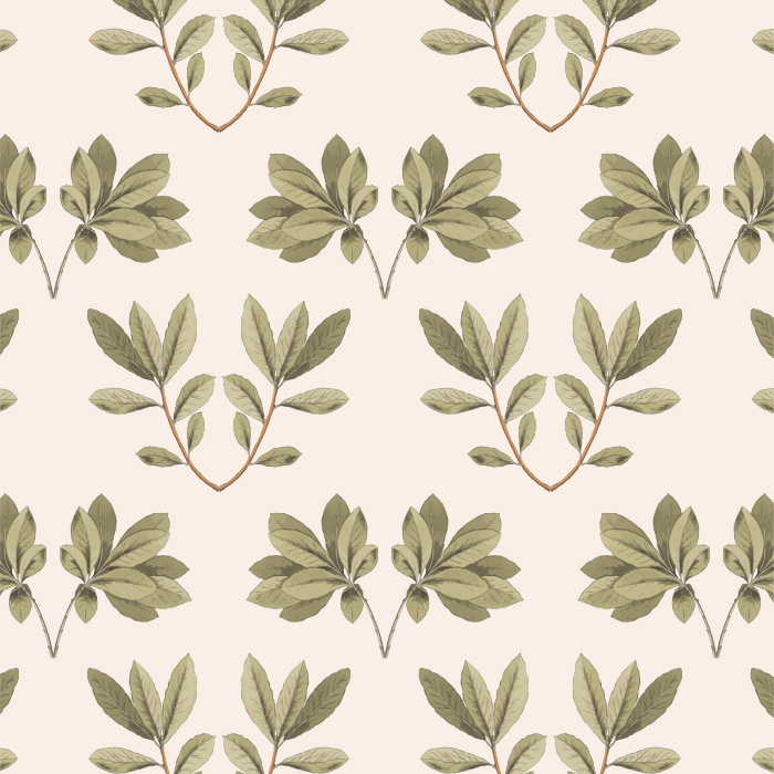 Our Vintage Foliage Peel and Stick Wallpaper is sure to add a classic, natural accent to any wall in your home.