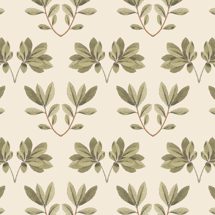 Our Vintage Foliage Peel and Stick Wallpaper is sure to add a classic, natural accent to any wall in your home.