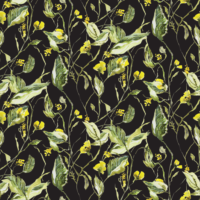 Transform your space with the look of timeless elegance with our Interlaced Leaves Peel and Stick Wallpaper.