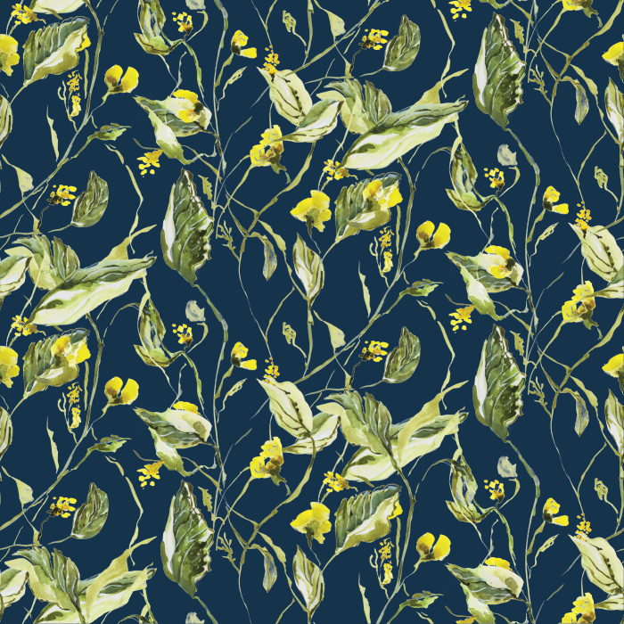 Transform your space with the look of timeless elegance with our Interlaced Leaves Peel and Stick Wallpaper.