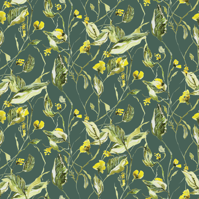 Transform your space with the look of timeless elegance with our Interlaced Leaves Peel and Stick Wallpaper.
