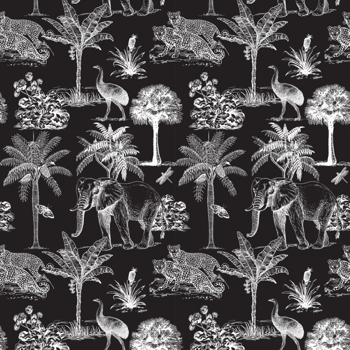 Create the perfect in-home getaway with our Safari Escape Peel and Stick Wallpaper.
