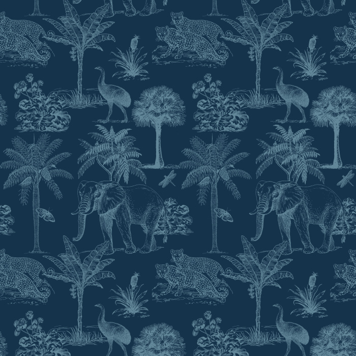 Create the perfect in-home getaway with our Safari Escape Peel and Stick Wallpaper.