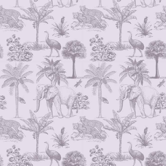 Create the perfect in-home getaway with our Safari Escape Peel and Stick Wallpaper.