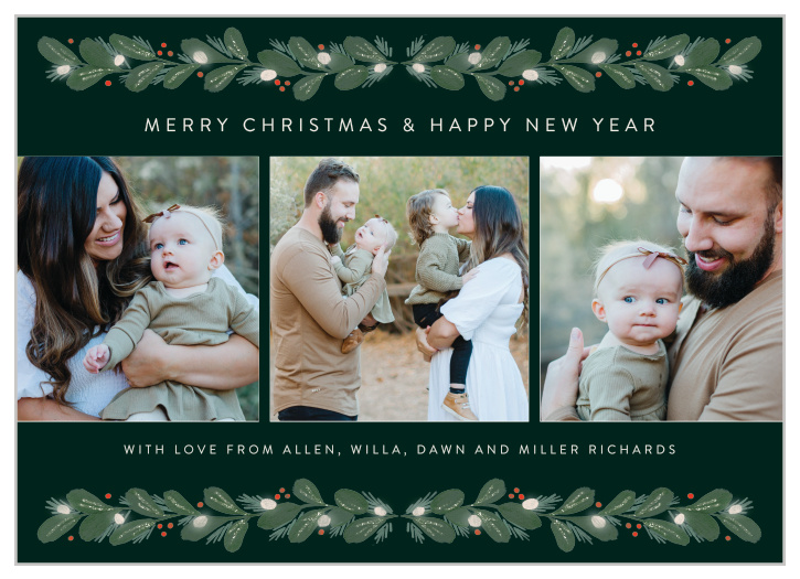 Share your season's greetings with our Winter Glow Holiday Cards.