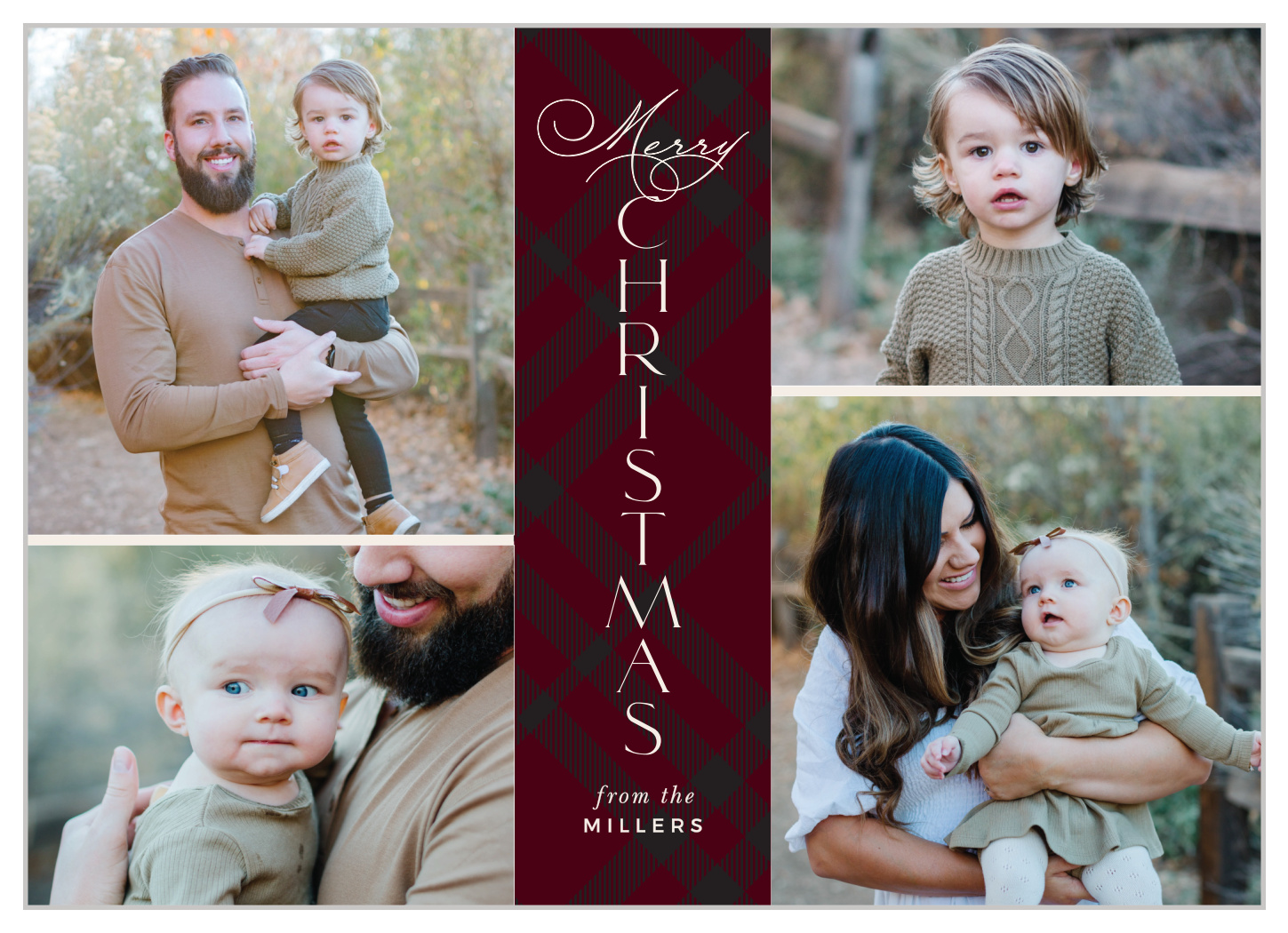 Holiday Banner Christmas Cards