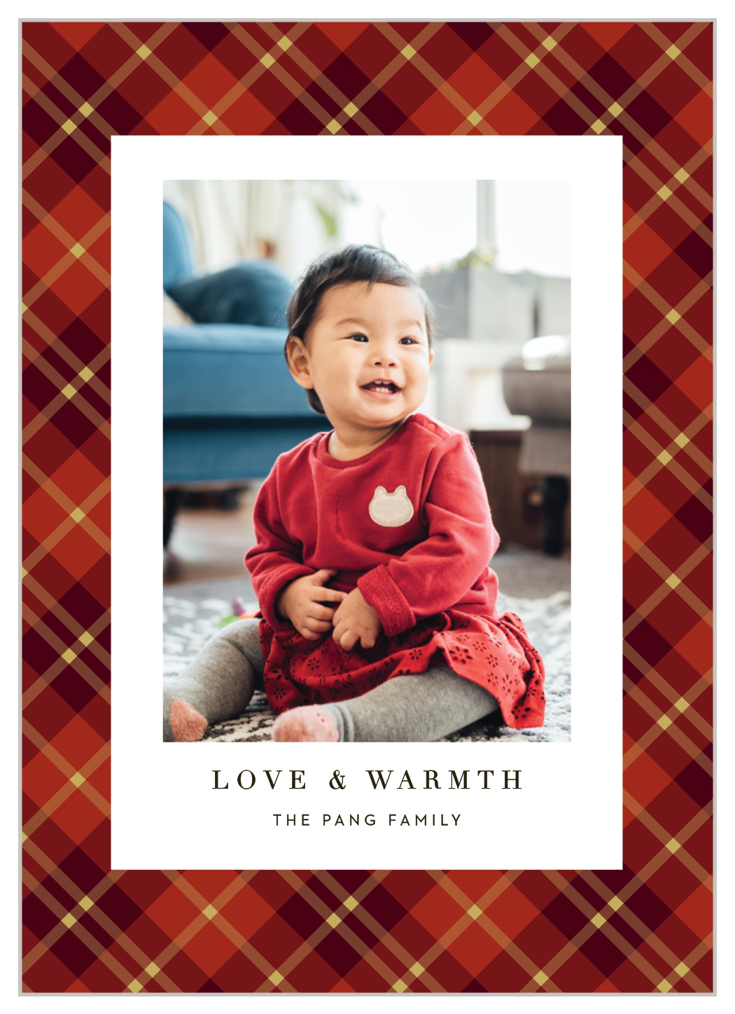 Plaid Moment Holiday Cards