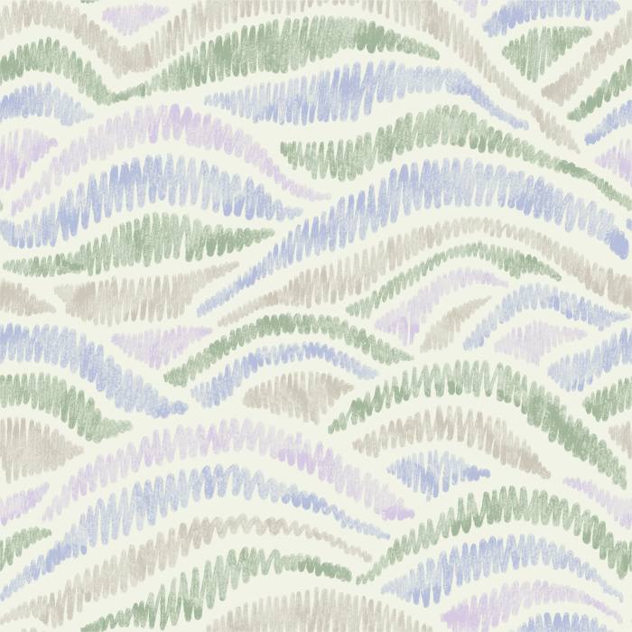 Bring a colorful yet calm vibe to any wall in your home with our Boho Hills Peel and Stick Wallpaper.