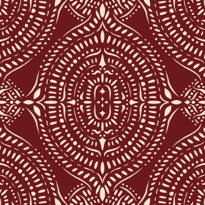 Bring a pop of color to a classic look anywhere in your home with our Boho Medallion Peel and Stick Wallpaper.