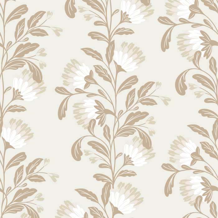 Our Growing Dahlias Peel and Stick Wallpaper is sure to bring a classic farmhouse vibe to any room in your home.