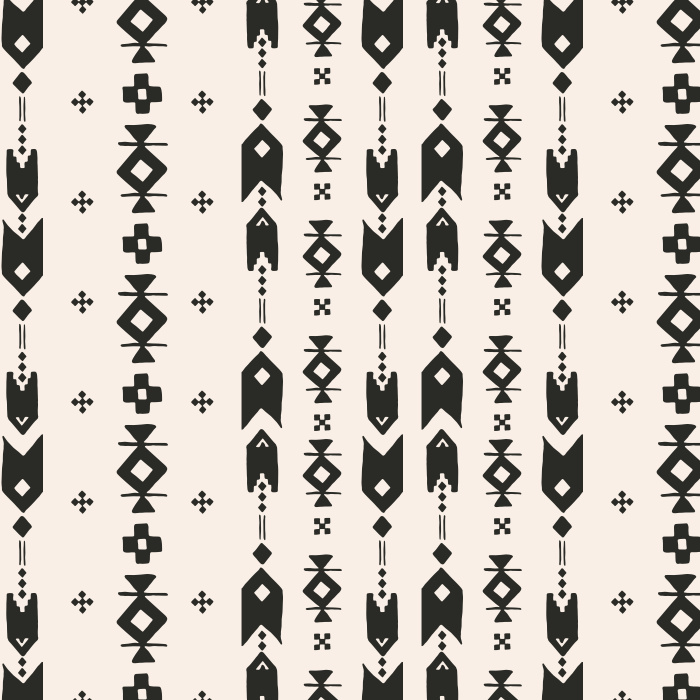 Add a little excitement to your lifestyle with our geometric Stamps Peel and Stick Wallpaper.