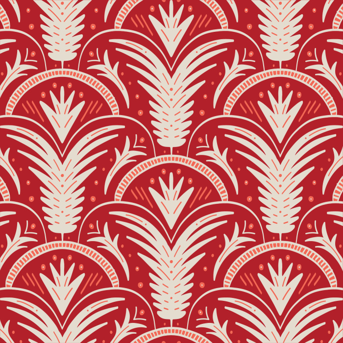 Our Jungle Damask Peel and Stick Wallpaper are sure to add a bright, eye-catching statement to any wall in your home.