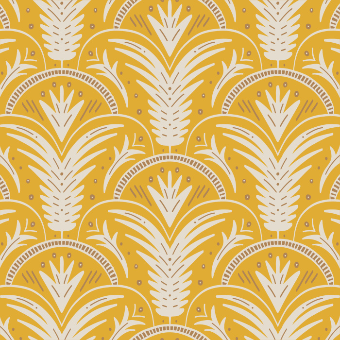 Our Jungle Damask Peel and Stick Wallpaper are sure to add a bright, eye-catching statement to any wall in your home.